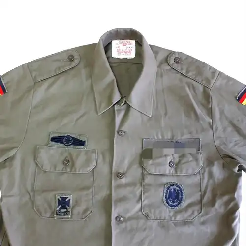 Original Bundeswehr Feldhemd oliv Größe 41/42