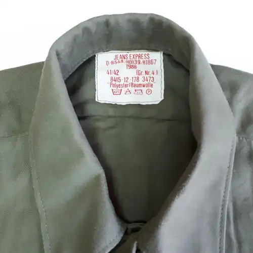 Original Bundeswehr Feldhemd oliv Größe 41/42