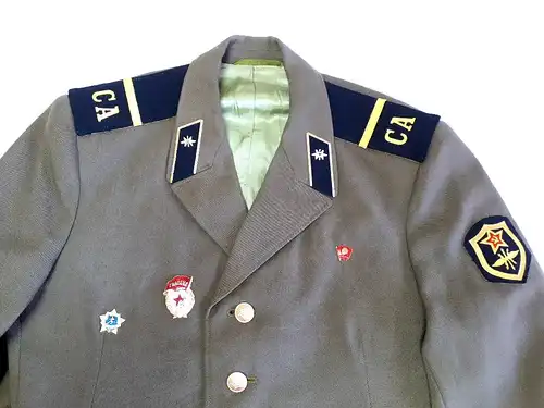 UDSSR Sowjetunion Uniformjacke Gefreiter Funktechnische Truppen Gr. 50-5