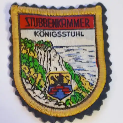 DDR Patch Aufnäher Stubbenkammer Königsstuhl