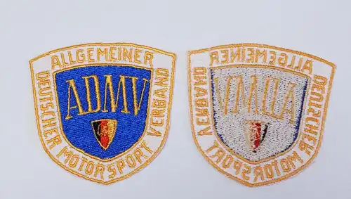 Aufnäher Patch DDR ADMV Allgemeiner Deutscher Motorsportverband