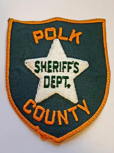 Aufnäher Patch Polk County Sheriff s Department