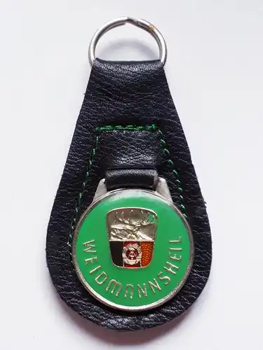 DDR Forstwirtschaft Jagd Schlüsselanhänger Weidmannsheil