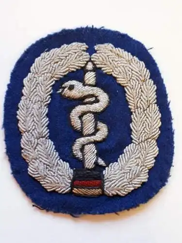 Original Bundeswehr Stoff Barettabzeichen Sanitäter