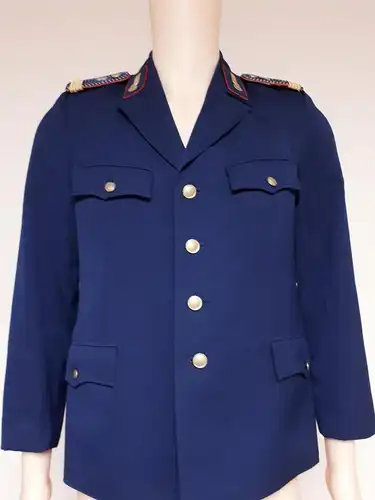 DDR DR Deutsche Reichsbahn Uniformjacke Lehrling Abgang 10.Klasse