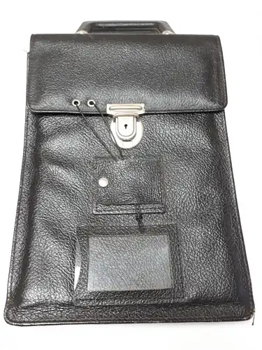 DDR MfS Stasi Dokumententasche mit Siegelung