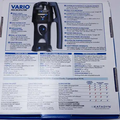 Katadyn Vario Microfilter