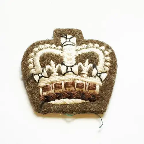 Britische Armee Abzeichen für Staff Sergeant oder Colour Sergeant 