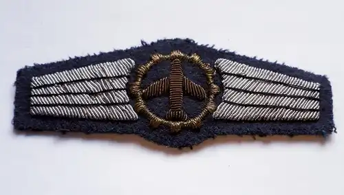 Bundeswehr Tätigkeitsabzeichen Stoff Luftwaffe logistisches Personal gestickt
