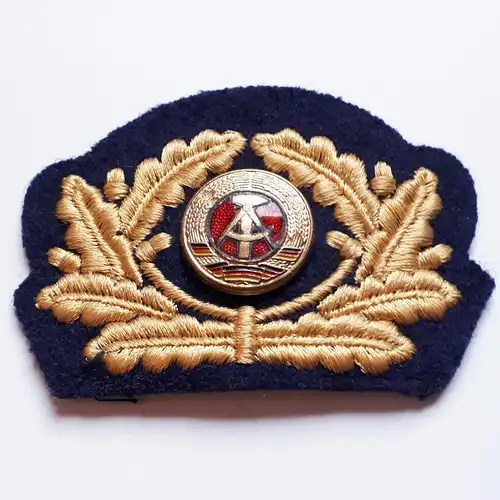 DDR VM Volksmarine Mützenkokarde Stoff