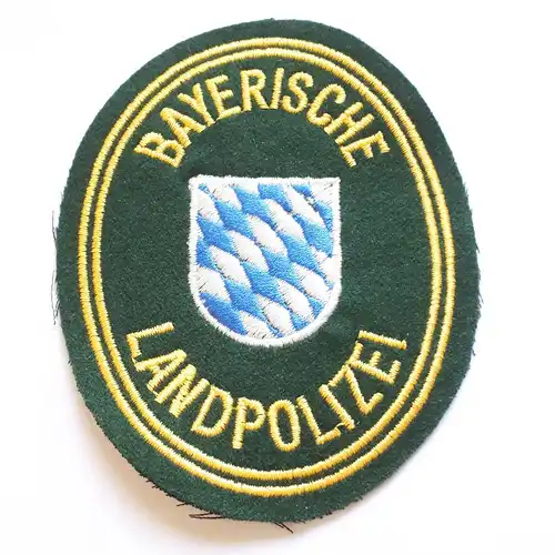 Aufnäher Patch Bayerische Landpolizei