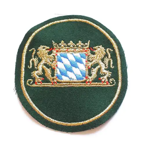 Aufnäher Patch Bayern Polizei gestickt 