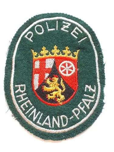Aufnäher Patch Polizei Rheinland-Pfalz gestickt