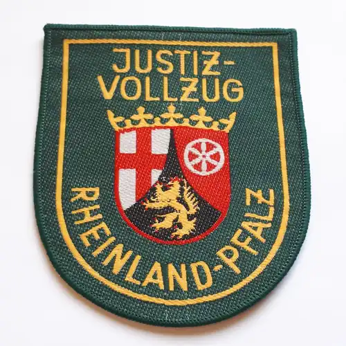 Aufnäher Patch Justizvollzug RP Rheinland-Pfalz