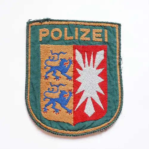 Aufnäher Patch Polizei Schleswig-Holstein 