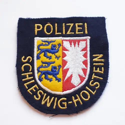 Aufnäher Patch Polizei WSP Schleswig-Holstein 