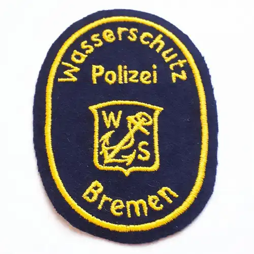 Aufnäher Patch Wasserschutzpolizei Bremen