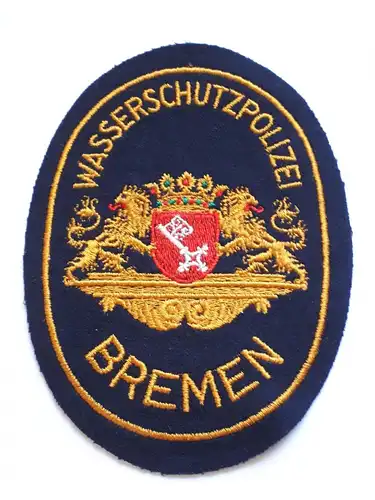 Aufnäher Patch Wasserschutzpolizei Bremen
