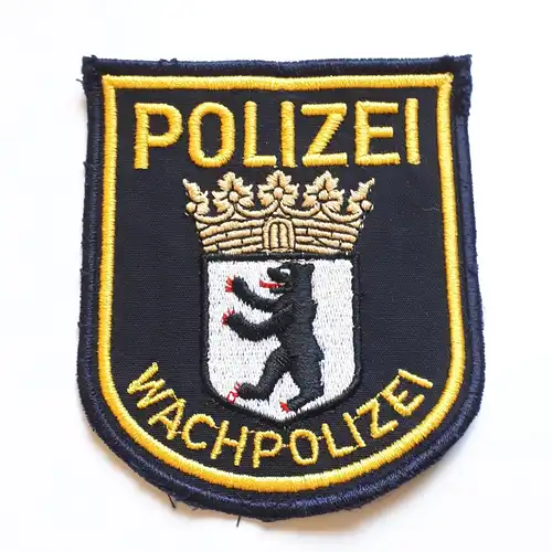 Aufnäher Patch Wachpolizei Berlin