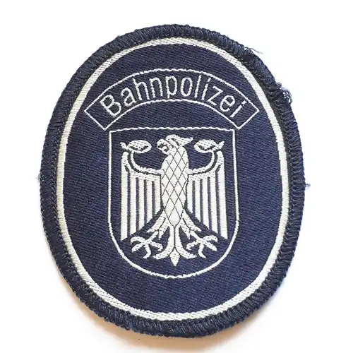 Aufnäher Patch Bahnpolizei