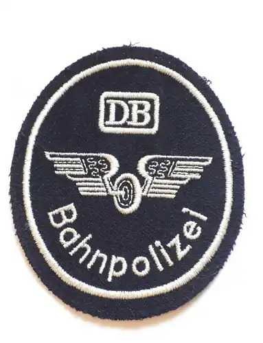 Aufnäher Patch DB Bahnpolizei