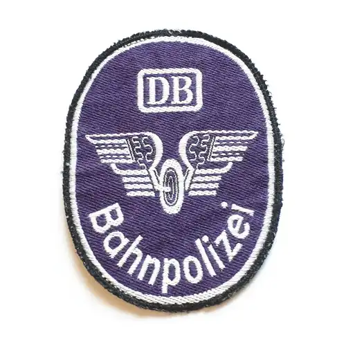 Aufnäher Patch DB Bahnpolizei