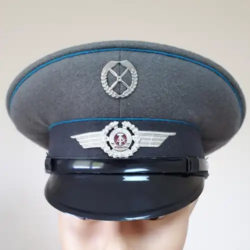 DDR NVA LSK Luftstreitkräfte Schirmmütze Unteroffizier Filz Größe 59