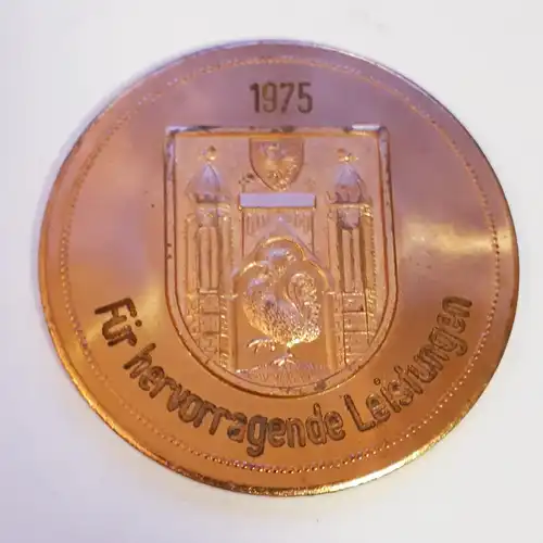 DDR GST Medaille Bezirksmeisterschaft Frankfurt/Oder 1975