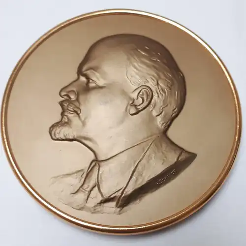 UDSSR Plakette Standbild W.I.Lenin
