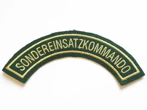 BRD Aufnäher SEK Sondereinsatzkommando gold