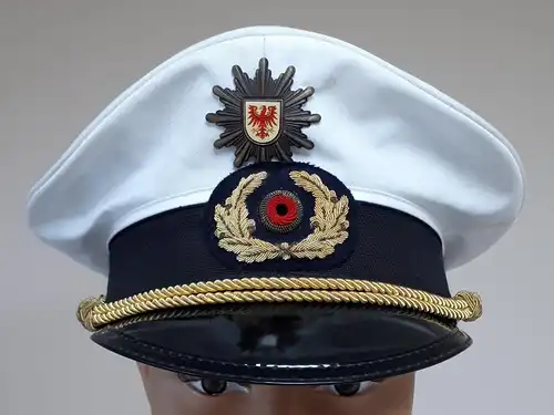 Polizei Brandenburg Wasserschutzpolizei Schirmmütze Gr. 56