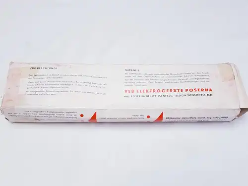 DDR Haushalt Tauchsieder in OVP 