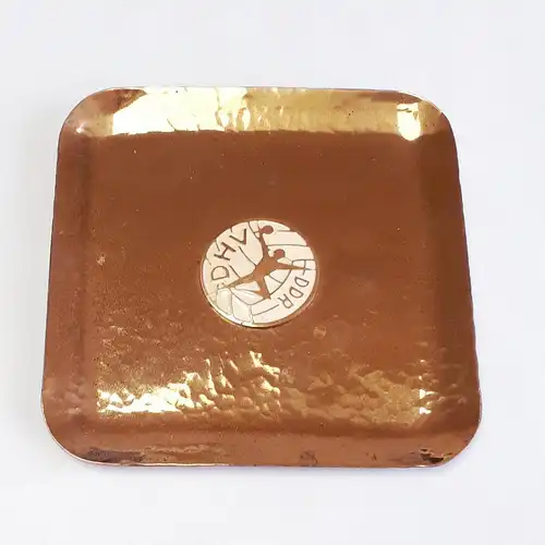 DDR DHV Deutscher Handballverband der DDR Wandbild Wandteller