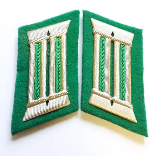 DDR MdI BePo Bereitschaftspolizei Kragenspiegel Offizier