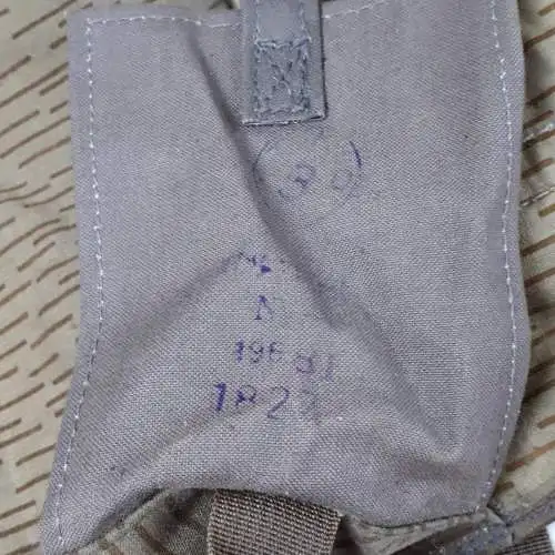 DDR NVA GT Grenztruppen Sturmgepäck mit Tragegurt innen strichtarn