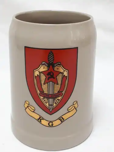 Sowjetunion Bierkrug KGB