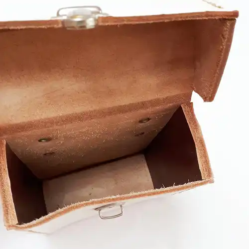 DDR MdI Tasche Leder weiß