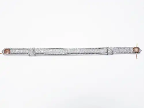 BRD Polizei Mützenband silber grün