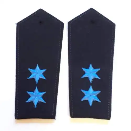 Polizei Schulterklappen der ehemaligen DDR Mai-Oktober 1990 Polizeihauptwachtmeister 