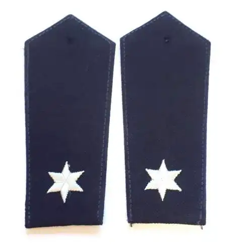 Polizei Schulterklappen der ehemaligen DDR Mai-Oktober 1990 Polizeiunterkommissar