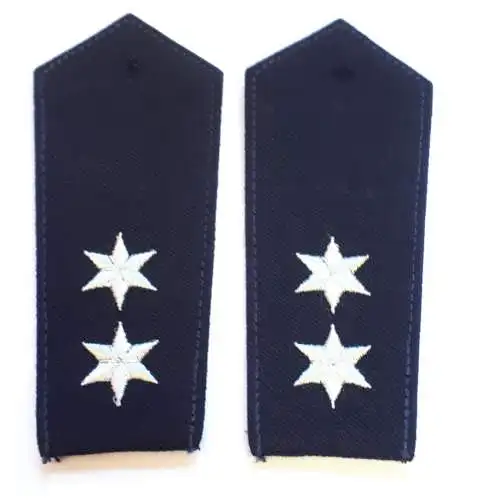 Polizei Schulterklappen der ehemaligen DDR Mai-Oktober 1990 Polizeikommissar