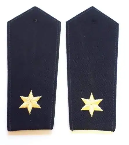 Polizei Schulterklappen der ehemaligen DDR Mai-Oktober 1990 Polizeirat