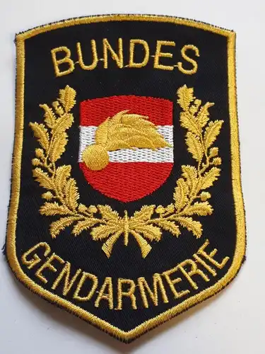 Österreich Bundesgendarmerie Aufnäher Patch