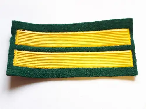 Russische Ärmelaufnäher Kurse für Kadetten grün 2 Streifen