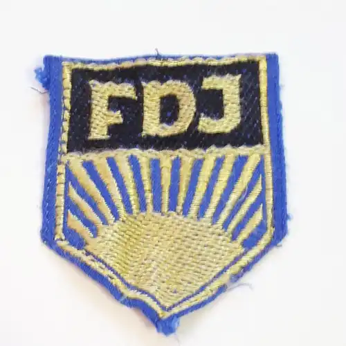 DDR FDJ Aufnäher