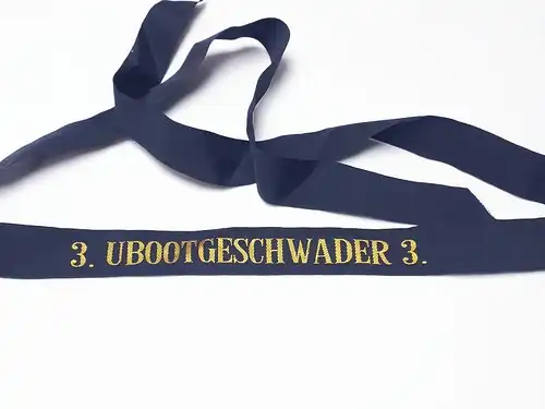 Bundeswehr Marine Mützenband 3. Ubootgeschwader