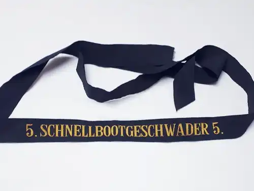Bundeswehr Marine Mützenband 5. Schnellbootgeschwader