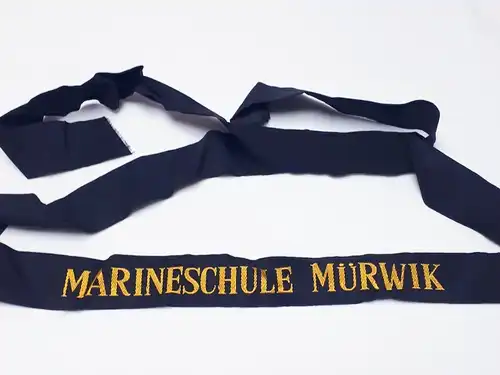 Bundeswehr Marine Mützenband Marineschule Mürwik