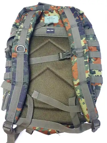 Mil-Tec Rucksack Assault Pack Large flecktarn