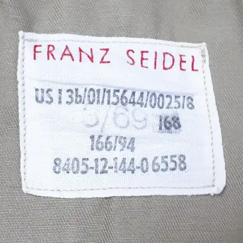 Bundeswehr Marine Uniformjacke Tropen khaki Gr.7